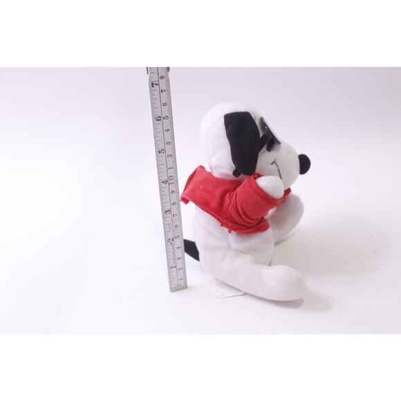 Peanuts, Snoopy, Small Plush, Sunglasses, Red Shirt, Vintage, ~ 251013-WH 1375 - Picture 3 of 3